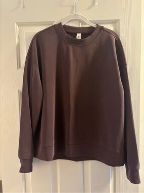 Lululemon Softstreme Crewneck in Deep Plum